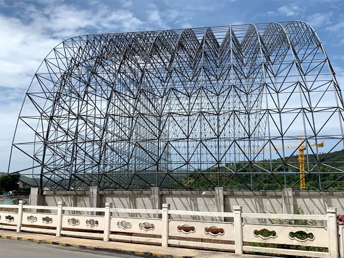 亳州加油站网架安装