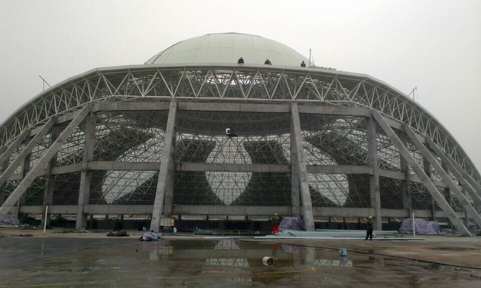 亳州温泉馆网架工程